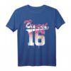 Sweet 16 Geburtstag T-Shirt für Teenager - Jahrgang 2007 Outfit als Überraschung für Mädchen und Jungs zum 16. Geburtstag