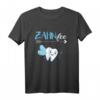 HapOwl Damen & Herren Zahnarzt T-Shirt mit Zahnfee - Perfektes Geschenk für Zahnarzthelferinnen, Zahnreinigung & Zahnimplantate