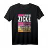 Ich bin eine Zicke T-Shirt – Lustiges Geschenk für Mädchen und Frauen, perfekt für Mädelsabend, Geburtstag & Muttertag