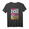 Ich bin eine Zicke T-Shirt – Lustiges Geschenk für Mädchen und Frauen, perfekt für Mädelsabend, Geburtstag & Muttertag
