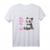 Eat Sleep K-Pop Repeat KPop Pandabären Musik T-Shirt – Niedliches Fan-Shirt für Mädchen und Frauen