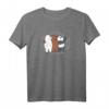 We Bare Bears Selfie T-Shirt - Offizielles Lizenzprodukt für Fans der Serie, perfekt als Geschenk zum Geburtstag oder zum Fan-Event