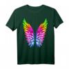LGBT Regenbogen Engelsflügel T-Shirt - Buntes Pride Outfit für LGBTQ, Queer, Schwule, Lesben, Transgender & Pride Parade