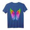LGBT Regenbogen Engelsflügel T-Shirt - Buntes Pride Outfit für LGBTQ, Queer, Schwule, Lesben, Transgender & Pride Parade