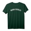 Born Rebles — Lustiges Rebellenshirt mit Backprint für Moped-Fans und Bayern-Style