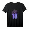 Damen Geschenk zum 18. Geburtstag - Perfektes Mädchen T-Shirt mit schönem Design für den besonderen Tag