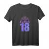 Damen Geschenk zum 18. Geburtstag - Perfektes Mädchen T-Shirt mit schönem Design für den besonderen Tag