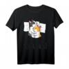 Offizielles Katzen Schlafshirt für Katzenliebhaber – Bequemes Outfit für Morgenschläfer, Power Nappers & alle Bettliebhaber, ideales Geschenk für Familie & Freunde