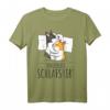 Offizielles Katzen Schlafshirt für Katzenliebhaber – Bequemes Outfit für Morgenschläfer, Power Nappers & alle Bettliebhaber, ideales Geschenk für Familie & Freunde