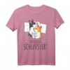 Offizielles Katzen Schlafshirt für Katzenliebhaber – Bequemes Outfit für Morgenschläfer, Power Nappers & alle Bettliebhaber, ideales Geschenk für Familie & Freunde