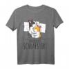 Offizielles Katzen Schlafshirt für Katzenliebhaber – Bequemes Outfit für Morgenschläfer, Power Nappers & alle Bettliebhaber, ideales Geschenk für Familie & Freunde