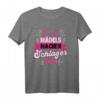 Coole Mädels machen Schlagerparty Frauen T-Shirt - Lustiges Festival Outfit für Schlagerfans & Gruppen