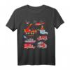 Feuerwehr T-Shirt für Kinder und Erwachsene mit Löschzug, Löschboot und Feuerwehrmann – Perfektes Geschenk für Feuerwehrfans aller Altersgruppen