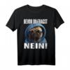 Lustiges Mops Spruch T-Shirt – Bevor du fragst Nein! Witziges Geschenk für Morgenmuffel, Schichtarbeiter & Tierliebhaber