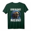 Lustiges Mops Spruch T-Shirt – Bevor du fragst Nein! Witziges Geschenk für Morgenmuffel, Schichtarbeiter & Tierliebhaber