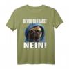 Lustiges Mops Spruch T-Shirt – Bevor du fragst Nein! Witziges Geschenk für Morgenmuffel, Schichtarbeiter & Tierliebhaber