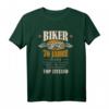 70. Geburtstag Biker Motorrad Mann Geschenk lustig T-Shirt - Born to be wild, perfekte Geschenkidee für Biker, Papa & Opa zum 70. Geburtstag
