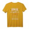 70. Geburtstag Biker Motorrad Mann Geschenk lustig T-Shirt - Born to be wild, perfekte Geschenkidee für Biker, Papa & Opa zum 70. Geburtstag