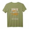 70. Geburtstag Biker Motorrad Mann Geschenk lustig T-Shirt - Born to be wild, perfekte Geschenkidee für Biker, Papa & Opa zum 70. Geburtstag
