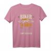 70. Geburtstag Biker Motorrad Mann Geschenk lustig T-Shirt - Born to be wild, perfekte Geschenkidee für Biker, Papa & Opa zum 70. Geburtstag