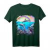 Regenbogen-Delfin Unterwasser-Ozean-Delfine T-Shirt – Buntes Meeresmotiv für Kinder und Delfin-Liebhaber