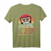 1987 Vintage Geburtstag Retro Limited Edition T-Shirt für Männer & Frauen – Geschenk zum 35. Geburtstag mit Kassette Motiv