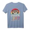 1987 Vintage Geburtstag Retro Limited Edition T-Shirt für Männer & Frauen – Geschenk zum 35. Geburtstag mit Kassette Motiv
