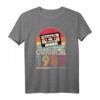 1987 Vintage Geburtstag Retro Limited Edition T-Shirt für Männer & Frauen – Geschenk zum 35. Geburtstag mit Kassette Motiv
