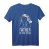 Star Wars Vatertag Vater des Jahres Death Star Poster T-Shirt – Offiziell lizenzierte Star Wars Kleidung als Geschenk