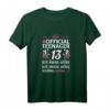 13. Geburtstag Mädchen T-Shirt - Offizielles Teenager Design für Geburtstagsparty und Feier