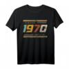 Classic 1970 Original Vintage Geburtstag Est 1970 Edition T-Shirt - Limited Edition Nostalgisches Retro Shirt für Geburtstag & Sammler