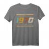 Classic 1970 Original Vintage Geburtstag Est 1970 Edition T-Shirt - Limited Edition Nostalgisches Retro Shirt für Geburtstag & Sammler