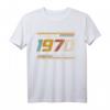 Classic 1970 Original Vintage Geburtstag Est 1970 Edition T-Shirt - Limited Edition Nostalgisches Retro Shirt für Geburtstag & Sammler