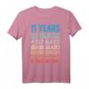 Geburtstag 11 Geschenke Shirt - Klassisches T-Shirt für 11-jährige Jungen zum Geburtstag