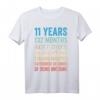 Geburtstag 11 Geschenke Shirt - Klassisches T-Shirt für 11-jährige Jungen zum Geburtstag
