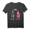 Lustiges Kaffeet-Shirt mit Spruch 'Ich ohne Kaffee, Ich mit Kaffee' – Perfektes Geschenk für Kaffeeliebhaber zu Weihnachten oder Geburtstag