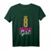 Kinder 8. Geburtstag Mädchen Birthday Girl Krone T-Shirt – Süßes Geschenk & Erinnerung für die Feier