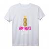 Kinder 8. Geburtstag Mädchen Birthday Girl Krone T-Shirt – Süßes Geschenk & Erinnerung für die Feier