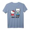Hello Kitty Best Dad T-Shirt - Offizielles Sanrio Merchandise für Fans und Liebhaber