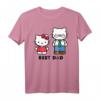 Hello Kitty Best Dad T-Shirt - Offizielles Sanrio Merchandise für Fans und Liebhaber