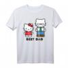 Hello Kitty Best Dad T-Shirt - Offizielles Sanrio Merchandise für Fans und Liebhaber