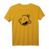 HapOwl Wimpy Kid Head T-Shirt – Officially Licensed Kinderbuch Merchandise für Fans im Alter von 8-11 Jahren