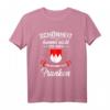 Schönheit kommt aus Franken - Lustiges T-Shirt mit fränkischem Dialekt für Oberfranken, Nürnberg & Würzburg, ideales Geschenk zu Weihnachten & Geburtstag