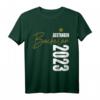 Bachelor bestanden 2023 T-Shirt mit goldenem Motiv – Perfektes Abschlussgeschenk für Absolventen und Abschlussfeier Outfit