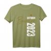 Bachelor bestanden 2023 T-Shirt mit goldenem Motiv – Perfektes Abschlussgeschenk für Absolventen und Abschlussfeier Outfit