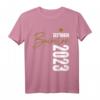 Bachelor bestanden 2023 T-Shirt mit goldenem Motiv – Perfektes Abschlussgeschenk für Absolventen und Abschlussfeier Outfit