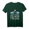 Lustiges Pinguin T-Shirt mit Spruch 'ganz dünnes Eis mein Freund' – Perfekt als Geschenk zum Geburtstag, Weihnachten oder für Tierliebhaber