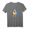 HapOwl Triangle Logo Schwarz T-Shirt – Offizielles Merchandise, Lizenzprodukt für den besonderen Meilenstein