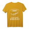 Piloten und Flugzeug T-Shirt - Der Himmel ist Mein Spielplatz, Lustiges Flugzeug Design Geschenk für Flieger Fans, Hobby- und Berufspiloten