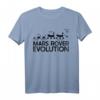 Planet Mars Perseverance Rover & Ingenuity Helicopter T-Shirt - Coole Raumfahrtgeschenke für Weltraum-Nerds, Kinder & Vatertag
